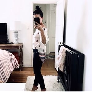 Amanda Uprichard Women’s off the shoulder top